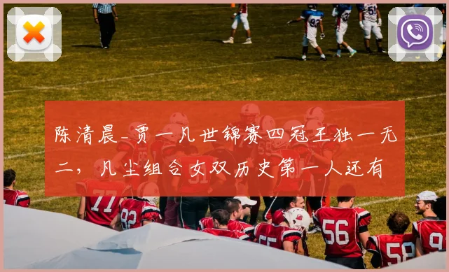 陈清晨_贾一凡世锦赛四冠王独一无二,凡尘组合女双历史第一人还有争议?